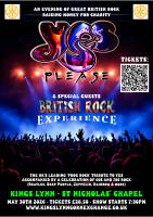 Yes Please and special guests British Rock Experience